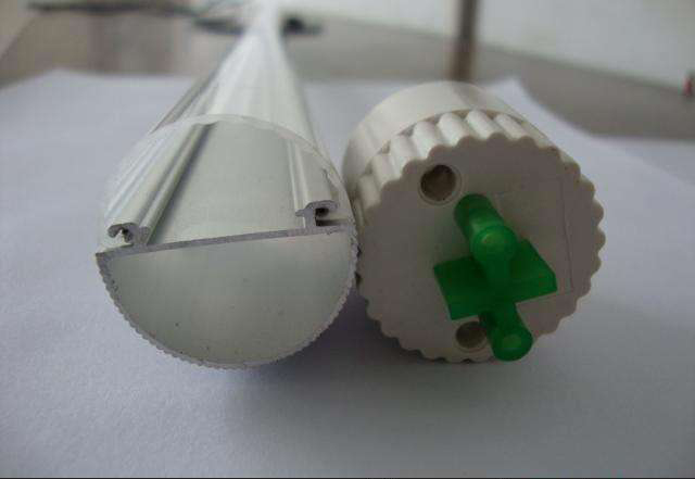 材質6063燈管散熱器鋁合金型材